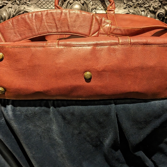 Canyon Outback leather carry on/briefcase - Picture 6 of 9